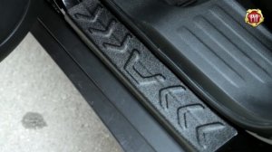 Накладки на внутренние пороги дверей Nissan X-trail 2015- (russ-artel.ru)