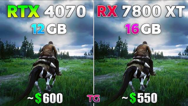 RX 7800 XT vs RTX 4070 - Test in 10 Games l Ray Tracing смотреть онлайн
