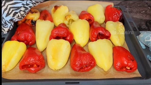 Я больше не замораживаю перец! Так я могу хранить их целый год! Это невероятно! Салат на зиму! смотреть онлайн