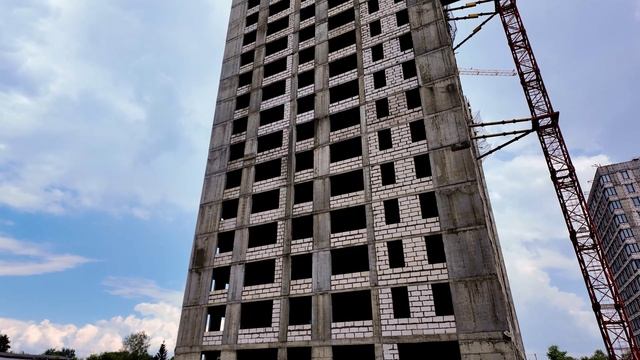 ЖК «Бригантина» — съёмка с воздуха июль 2025 смотреть онлайн