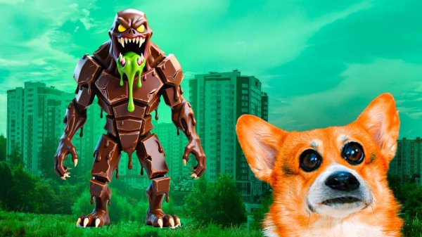 ДУБАЙСКИЙ ШОКОЛАДНЫЙ МОНСТР ПРИШЕЛ ЗА НАШИМИ ГОЛОВАМИ! Корги Кекс Говорящая собака