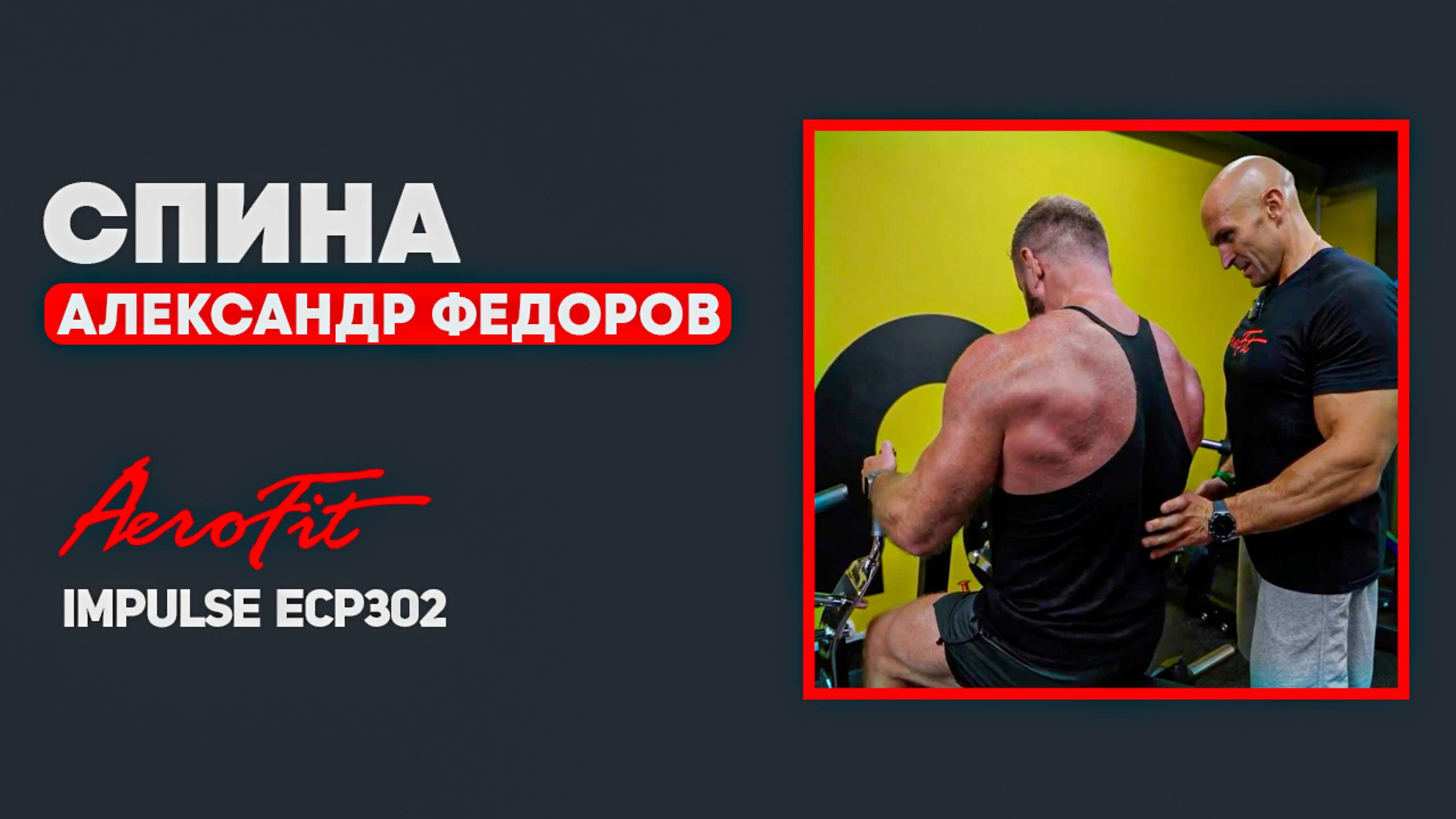 Гребная Тяга с Александром Федоровым Impulse ECP302 смотреть онлайн