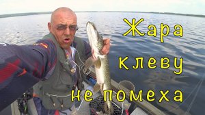 Ломаем стереотипы. Рыбалка в жаркий полдень.