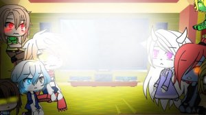 Реакция персонажей Андертейл на клип "Way deeper down " / Гача Лайф