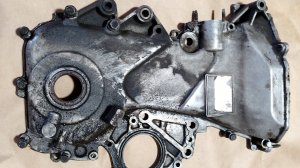 Как снять боковую  крышку ГРМ, двигатель 3ZZ Toyota Corola