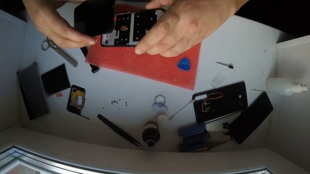 Смартфон Honor 10I модель HRY-LX1T замена дисплейного модуля смотреть онлайн