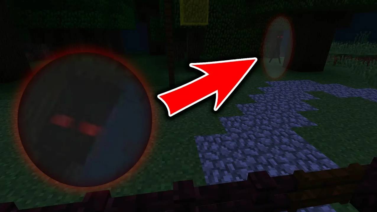 Красные Глаза Эндермена в Майнкрафт CCTV смотреть онлайн
