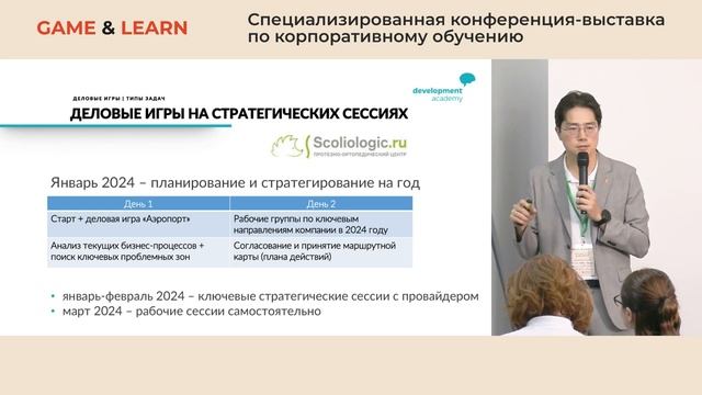 Игра — инструмент работы с опытом. Выступление на Game&Learn 2024