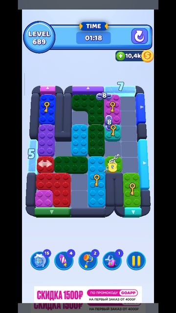 color block 689 смотреть онлайн