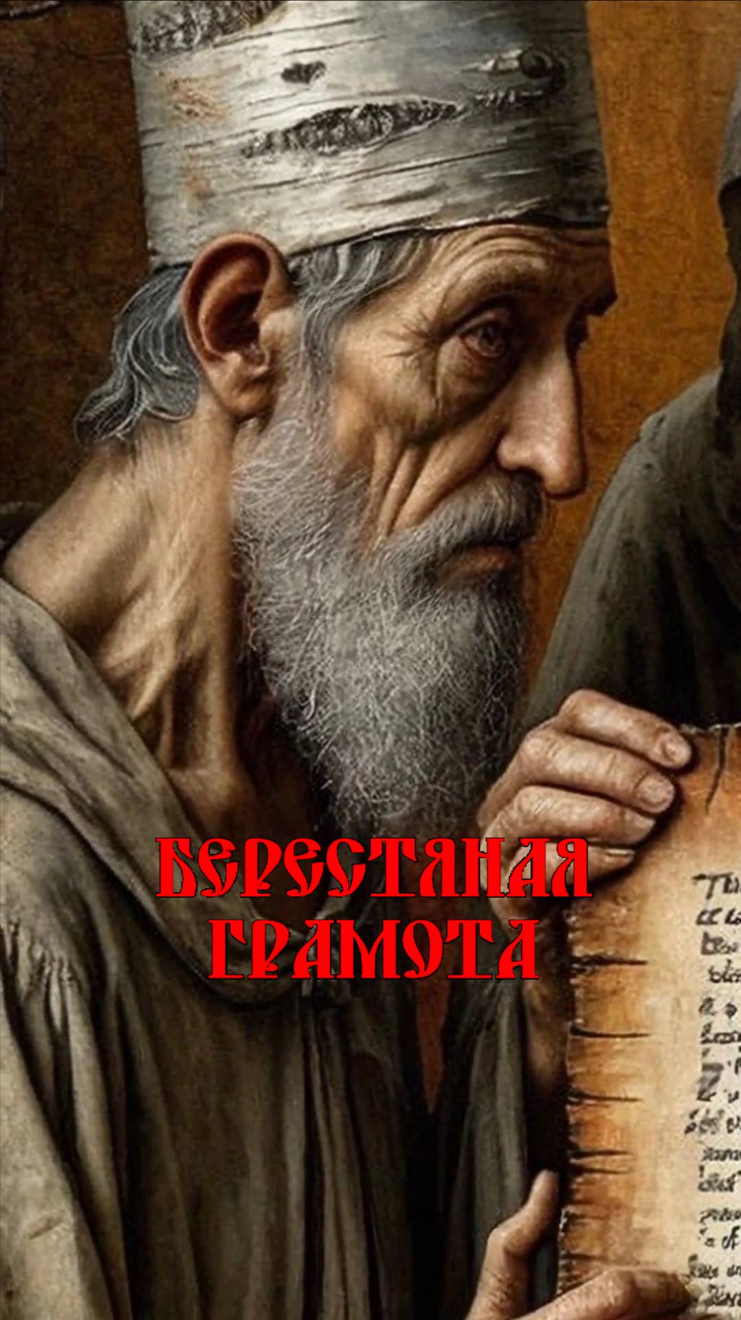 Берестяная грамота #видеопоэзия, #НейроАрт_Светланы_Молчановой