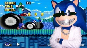 Соник позерс смотрит Обзор на игру Sonic Before The Sequel (Red Star Corporation)