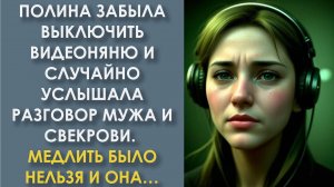 Полина забыла выключить видеоняню и случайно услышала разговор мужа и свекрови. Медлить было нельзя