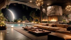 Ночной Джаз и Космос | Спокойная Музыка для Релакса и Уединения