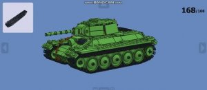 Танк Т-34(76) из ЛЕГО (Инструкция по сборке)