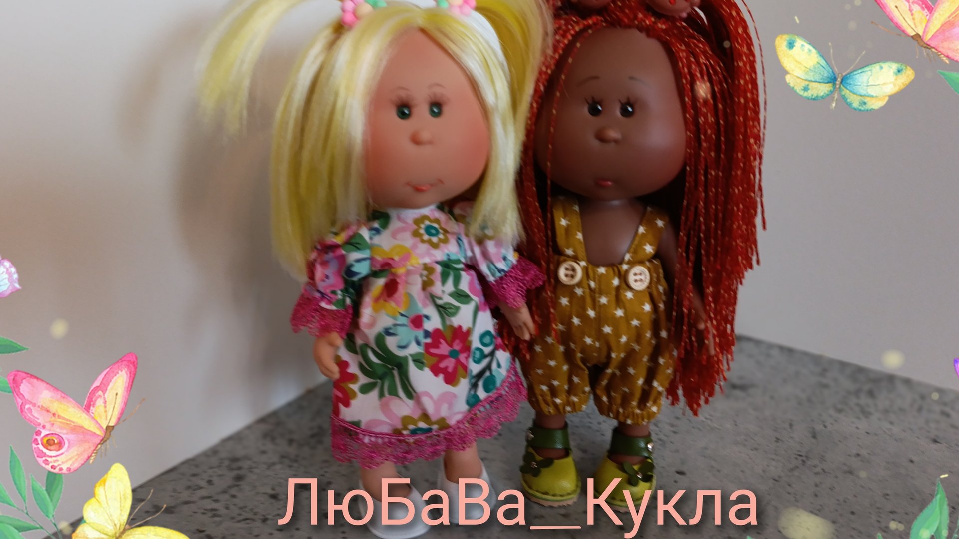 Обзор новых кукол мини Мия. Шикарные афро косички🤗 смотреть онлайн