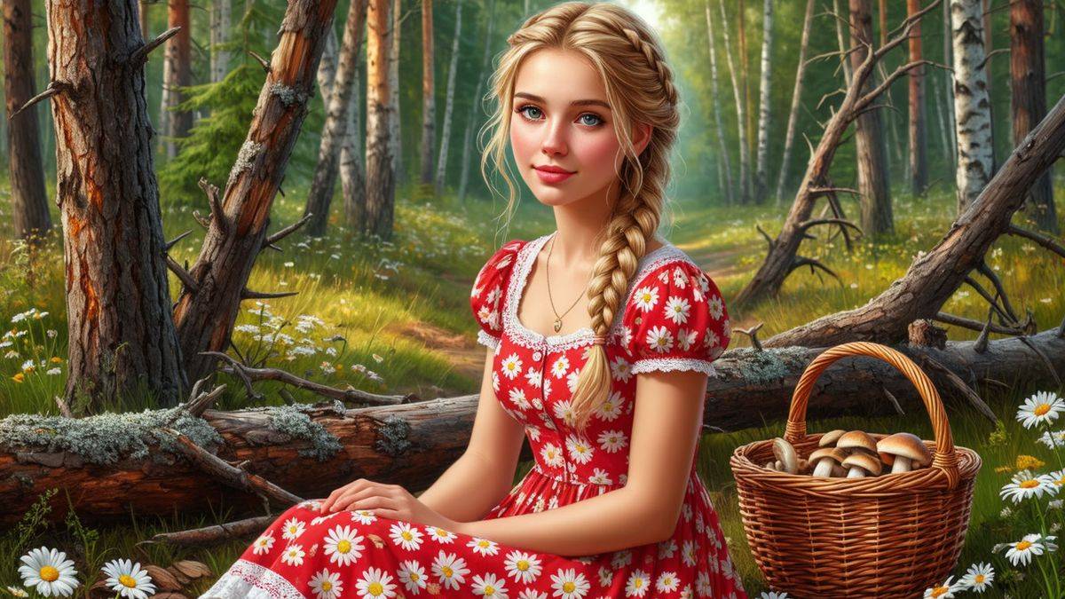 "Ой, грибы, грибочки". Л.Зыкина смотреть онлайн