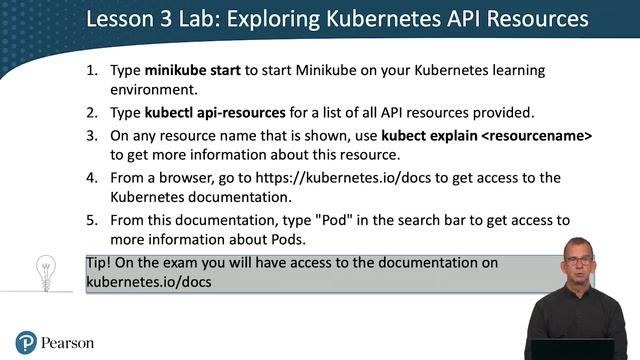 008. Lesson 3 Lab Exploring Kubernetes API Resources смотреть онлайн