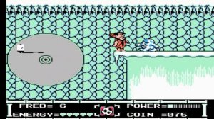 Прохождение игр на  "Dendy". Famicom, nes. Flintstones