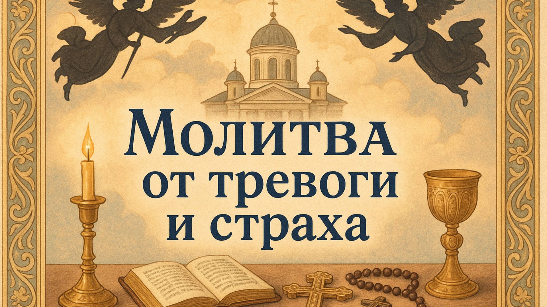 Молитва от тревоги и страха смотреть онлайн