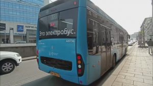 Поездка на электробусе КАМАЗ-6282 по маршруту №220 (11.03.2025). №410736