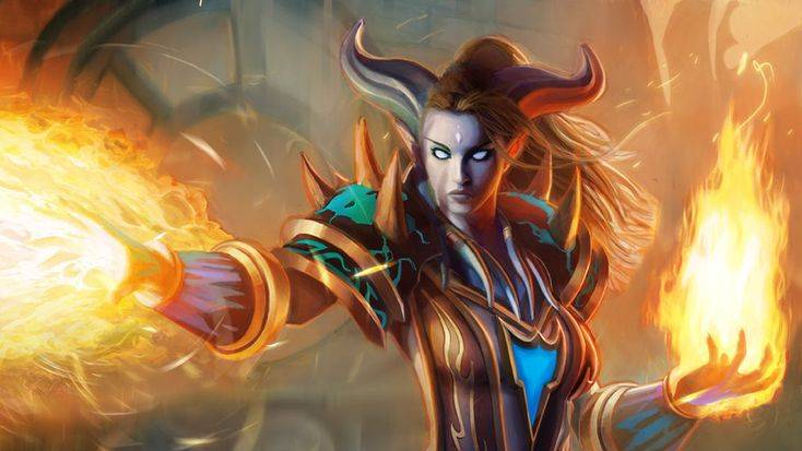 WOW/общение/Альянс/Маг огня смотреть онлайн