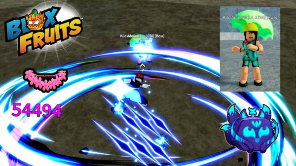 Kilo Admiral - Выбиваем ЛЕИ | Blox Fruits