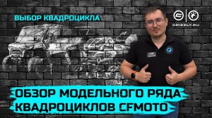Обзор модельного ряда квадроциклов CFMOTO 2025