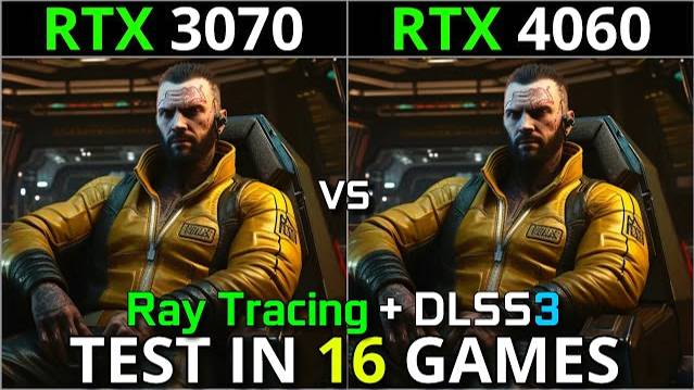 RTX 3070 vs RTX 4060 | Test in 16 Games | 1080p - 1440p | With Ray Tracing + DLSS 3.0 смотреть онлайн