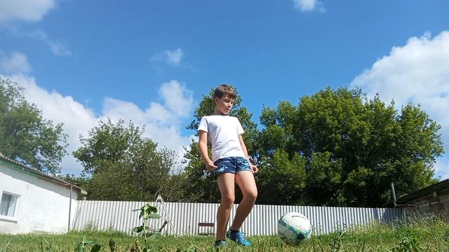 мои навыки в футболе 2 часть