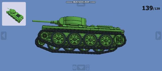 Танк БТ-7 из ЛЕГО (Инструкция по сборке) смотреть онлайн