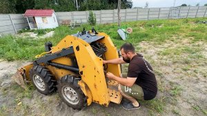 У нас сломался погрузчик! Как такое произошло и что теперь делать? Перестройка дома продолжается!