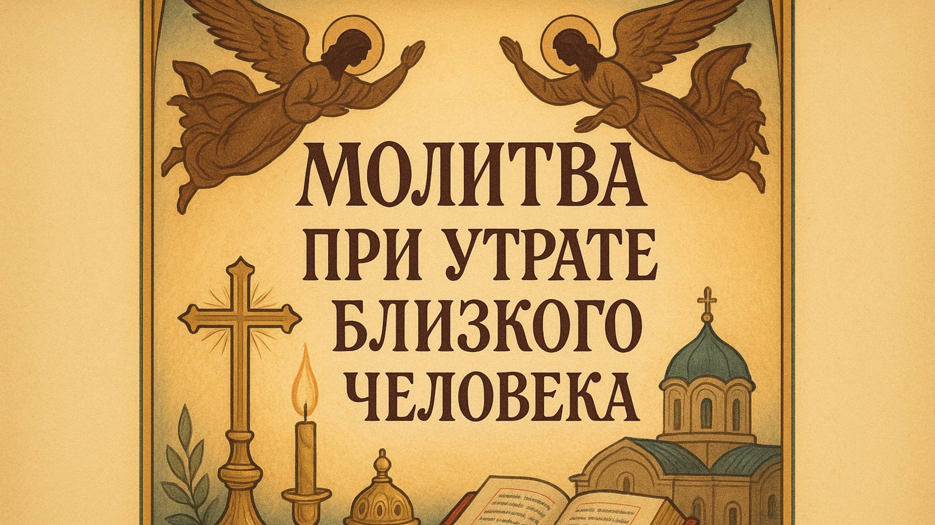 Молитва, при утрате близкого человека смотреть онлайн