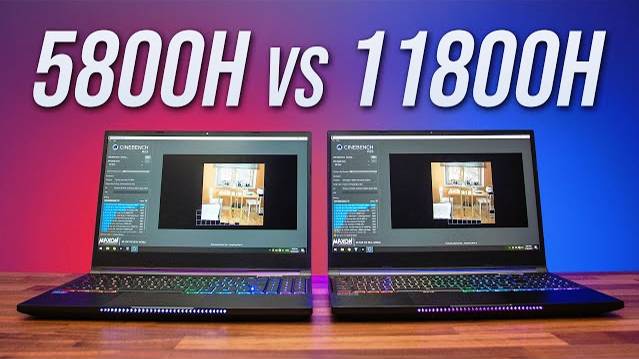 AMD Ryzen 7 5800H vs Intel i7-11800H - Best 8 Core Laptop CPU? смотреть онлайн