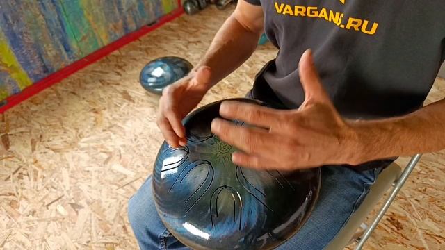 Аккордовый глюкофон 1087 - Си-минор пентатоника, 432 Гц, 30 см - VARGANS