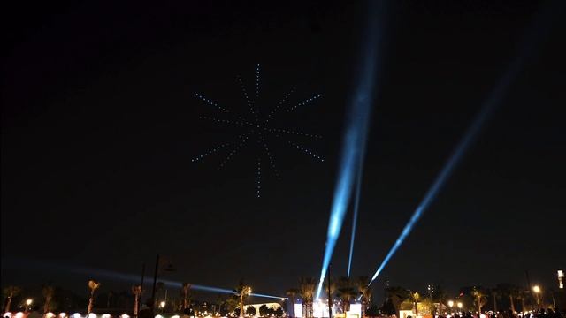 Шоу дронов Геоскана на кинофестивале Red Sea смотреть онлайн