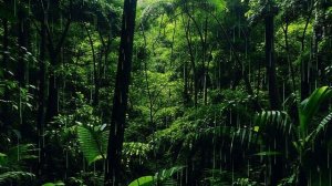 Звук дождя. Дождь. Звуки дождя и животных тропического леса