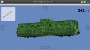 Бронепоезд из ЛЕГО (часть 4) (инструкция по сборке)