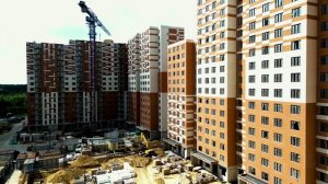 ЖК «Новая Алексеевская роща» — съёмка с воздуха июль 2025