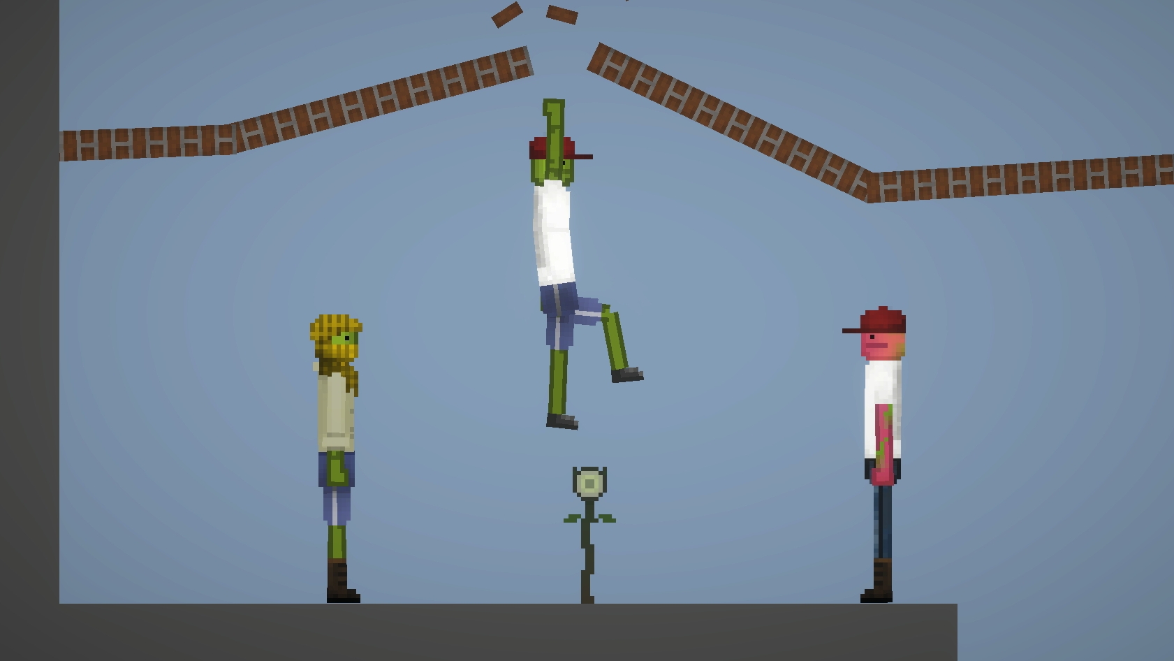 Melon Sandbox  История выживание бомжа в России 2