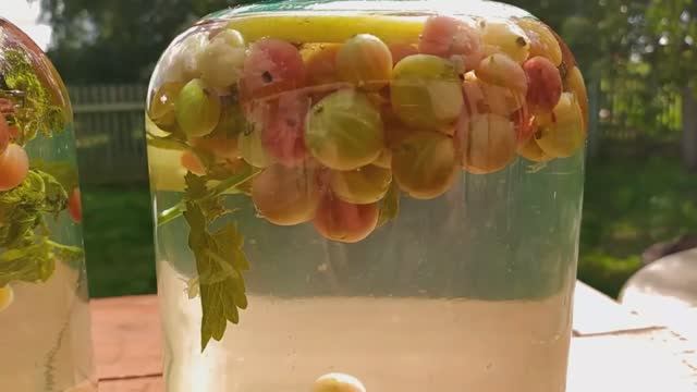 Мохито из крыжовника и мяты на зиму - самый легкий рецепт смотреть онлайн