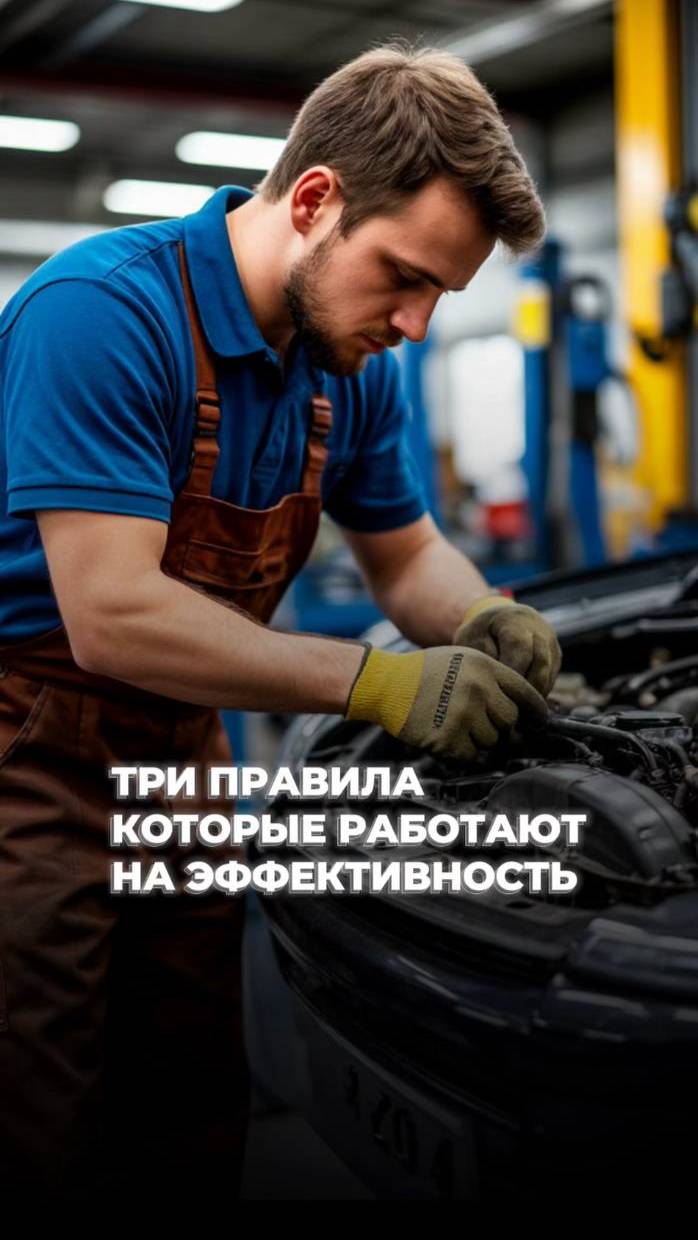 Три правила, которые работают на эффективность в автосервисе