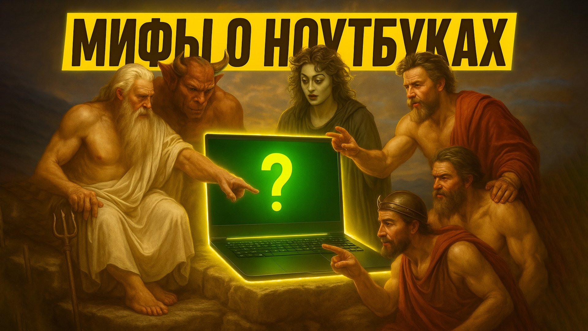 ТОП-10 МИФОВ об ИГРОВЫХ НОУТБУКАХ, в которые ВСЕ ВЕРЯТ! (разоблачено) смотреть онлайн