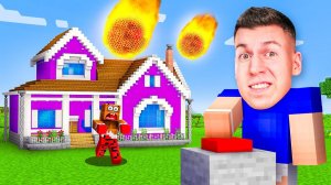 24 ЧАСА ПРАНКУЮ ДОМ ДРУГА ЧЕЛЛЕНДЖ! ОН ТАКОГО НЕ ОЖИДАЛ В МАЙНКРАФТ!