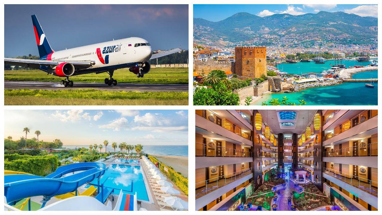 ТУРЦИЯ 2024. Улетели отдыхать⧸ Первый день на море⧸ Отель Отель Timo Deluxe Resort 5*/Перелет Azur