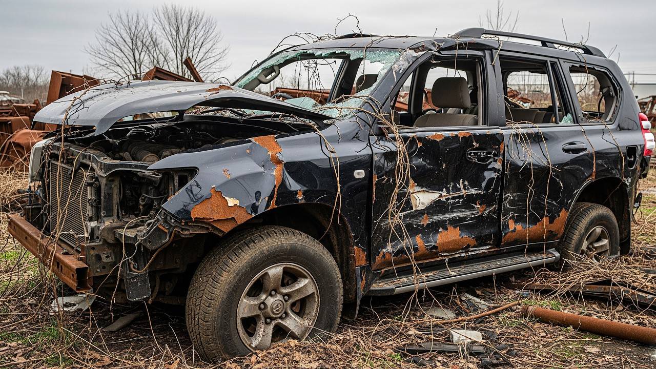 🔥 Реставрация Toyota Prado до состояния нового смотреть онлайн