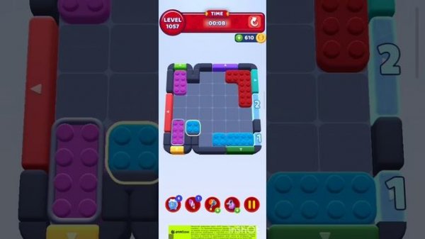 color block jam 1057 уровень (комментарии приветствуются)))