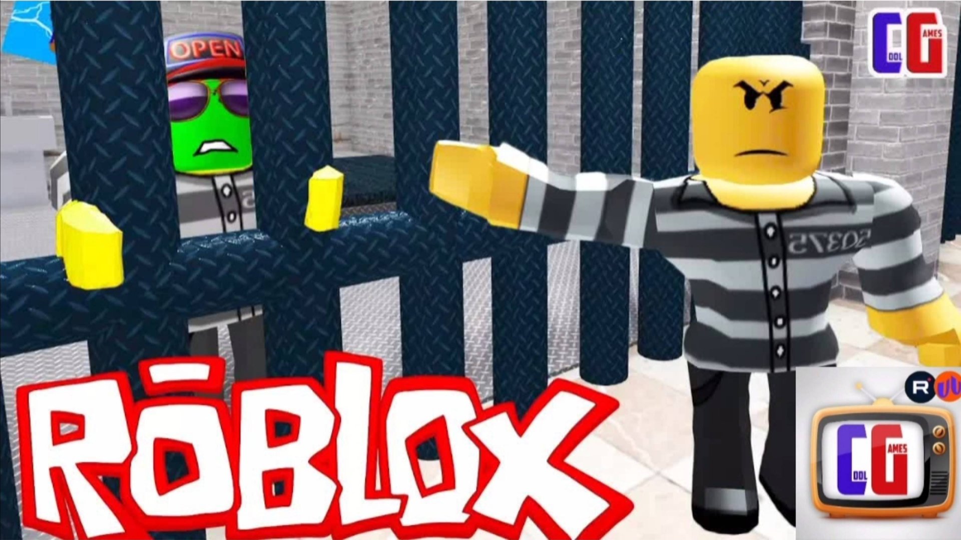 ПОПАЛ В ТЮРЬМУ в РОБЛОКС! Побег из тюрьмы Roblox Мультяшная игра Escape Prison Obby от Cool GAMES