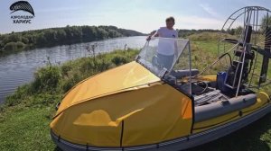 Новый обзор проверенной аэролодки Хариус 440 в базовой комплектации