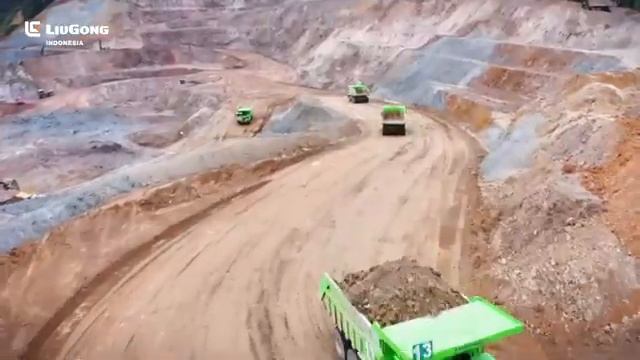 Электрический самосвал LiuGong DW105AE