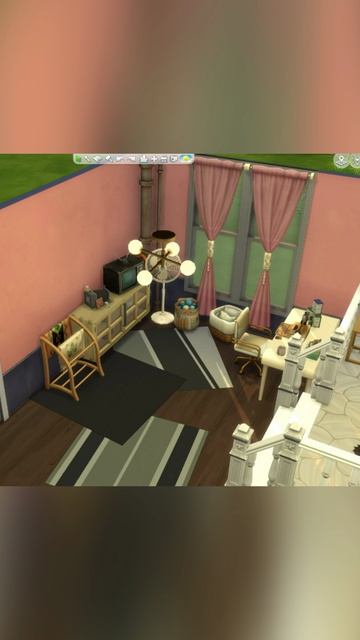 Секрет уюта в Sims 4: платформа + компактный дизайн! #sims4 #строительство #симс #снежок смотреть онлайн